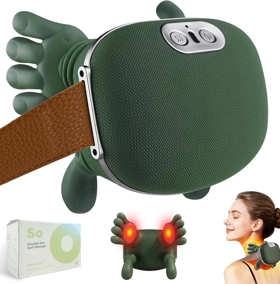 Deep tissue relief with smart pressure